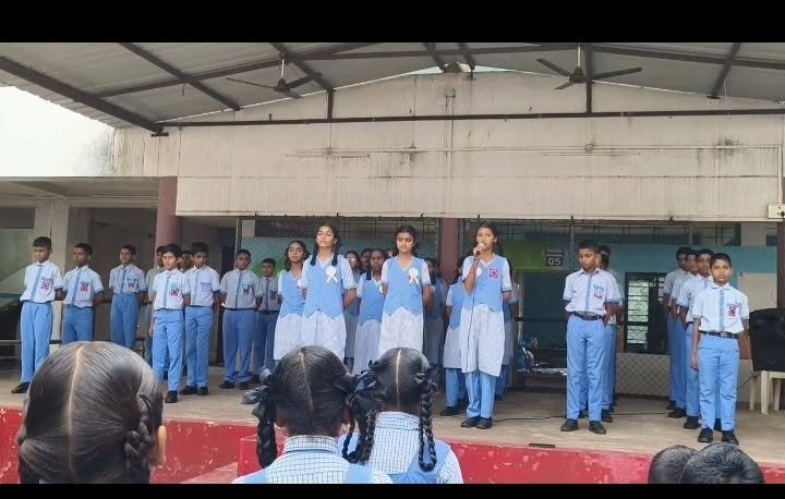 Grade 8A spread a powerful message